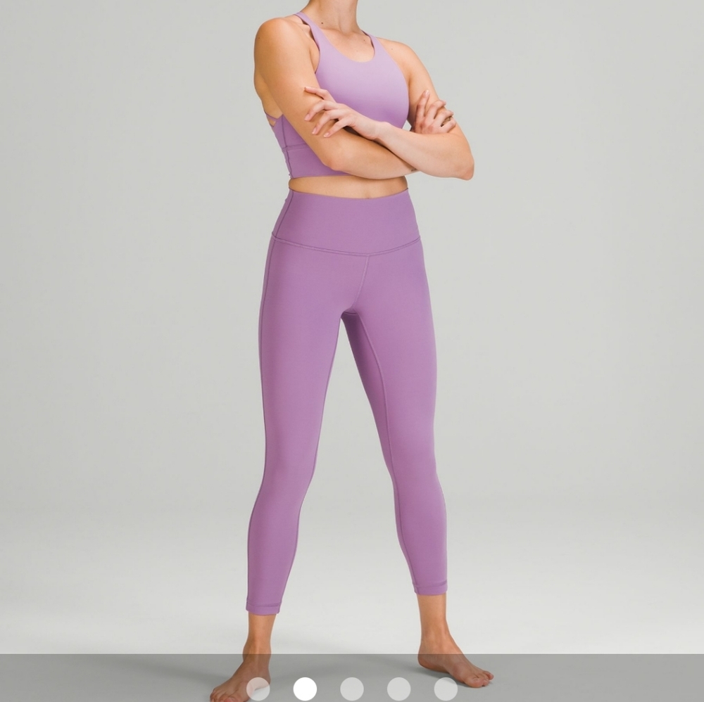 LULULEMON Wunder Under sz 6 leggings Wisteria Purple Luxtreme 💜